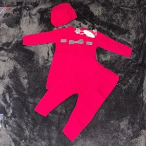 NWT Petimini 12M Hot Pink Set (3pc)